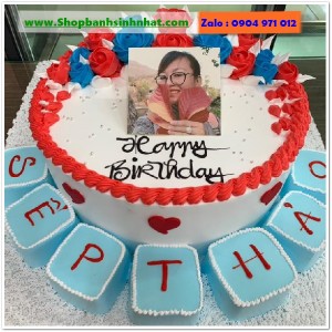 Bánh Sinh Nhật In Hình Ảnh - H709